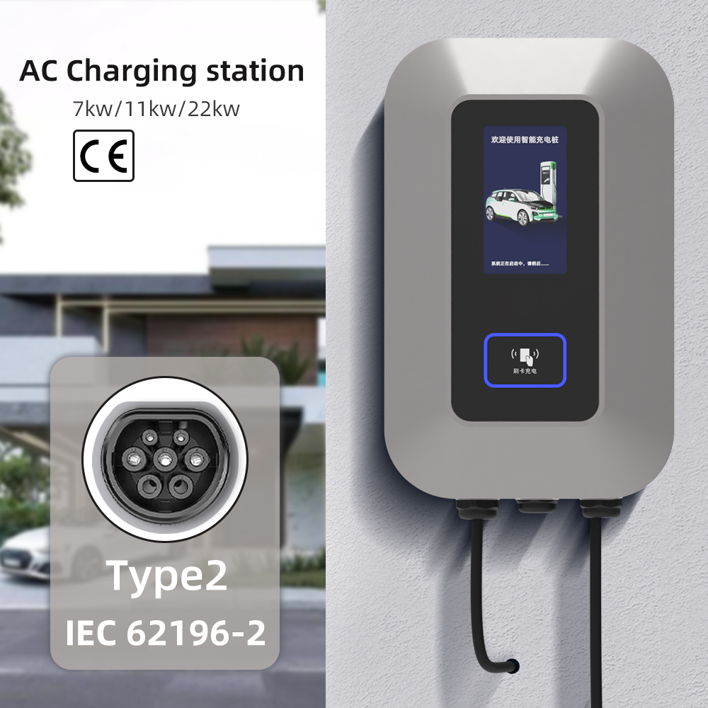 Ev Charger Type 2 22Kw 32A 3 Phase - 32A EV-Ladestation 22KW 3-Phasen Elektrofahrzeug-Ladegerät Typ2