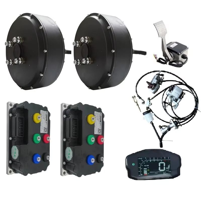 Qs Motor 273 8000W Hub Motor - Dual QS 273 8000W 72V Elektroauto-Nabenmotor-Umrüstsatz