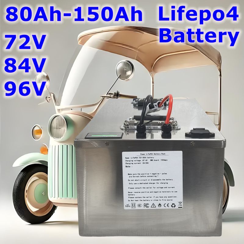 Lifepo4 72V 100Ah Battery Pack Ev - LIFEPO4-Akku 72 V 84 V 96
