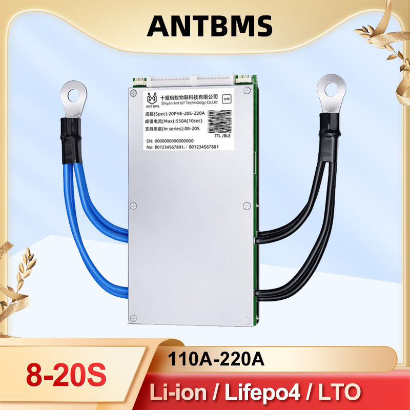 Smart Bms 24S 200A Bluetooth Lifepo4 - ANT Smart BMS 8S-20S mit WiFi