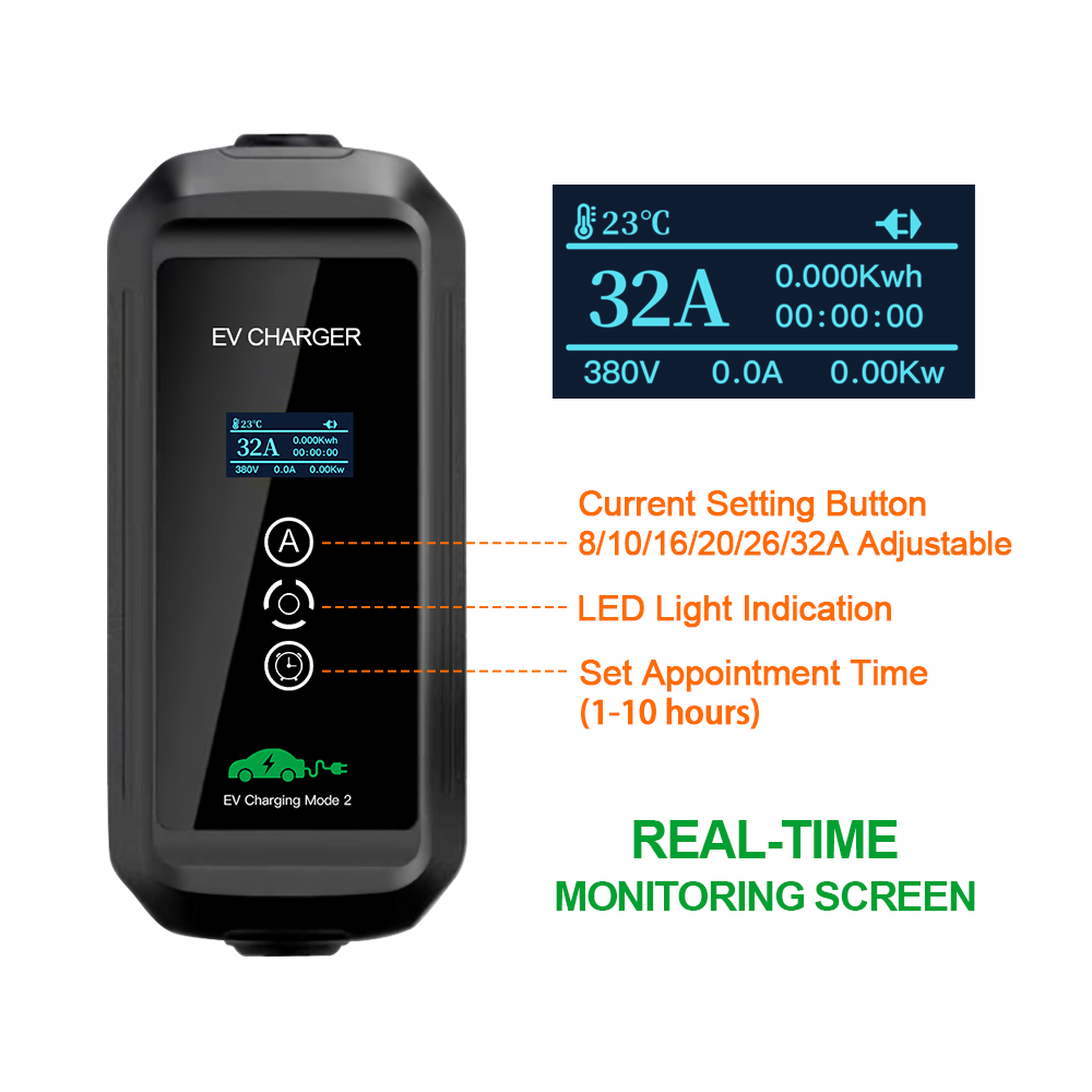 EV-Ladegerät, 22 kW, 3-Phasen- – Ev Charger Type 2 22Kw 32A 3 Phase Bewertung und Preis