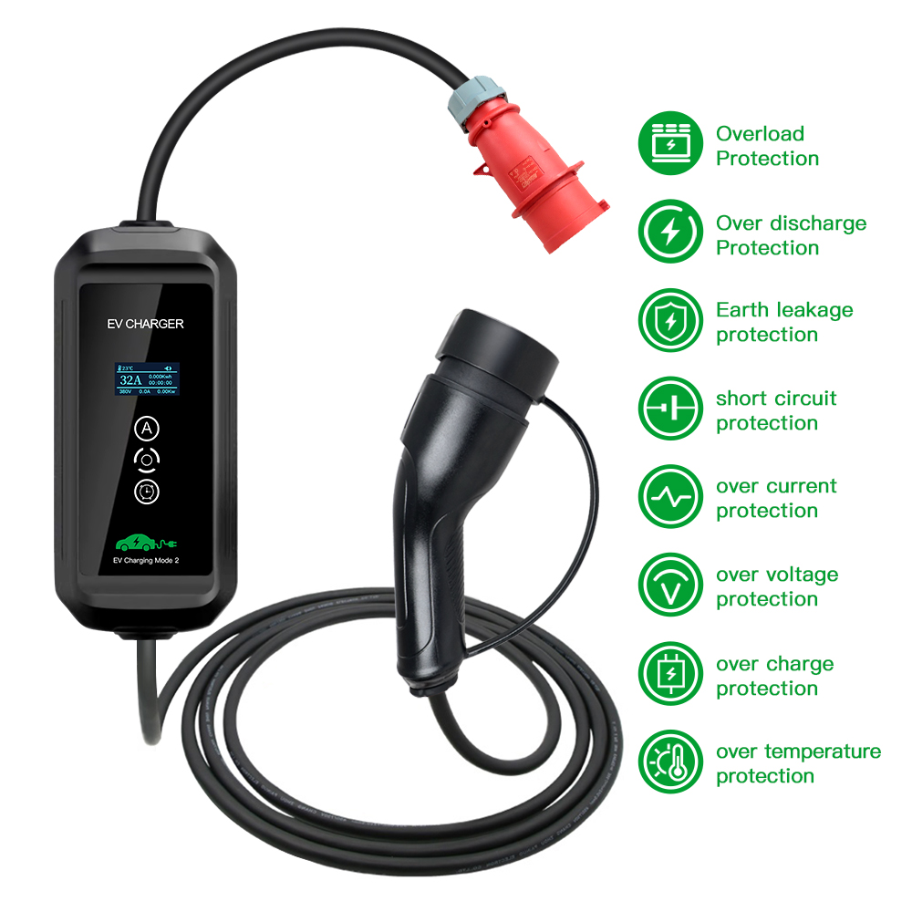 EV-Ladegerät, 22 kW, 3-Phasen- – Ev Charger Type 2 22Kw 32A 3 Phase Bewertung und Preis