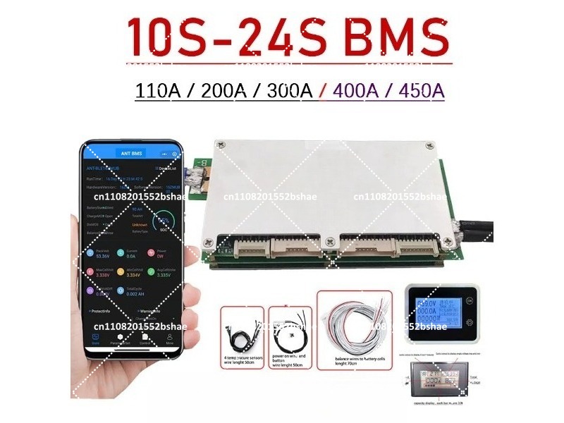 Intelligentes Bluetooth BMS 10 – Smart Bms 24S 200A Bluetooth Lifepo4 Bewertung und Preis