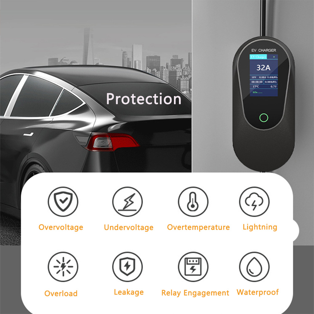 Typ-2 Tragbares EV-Ladegerät 2 – Ev Charger Type 2 22Kw 32A 3 Phase Bewertung und Preis