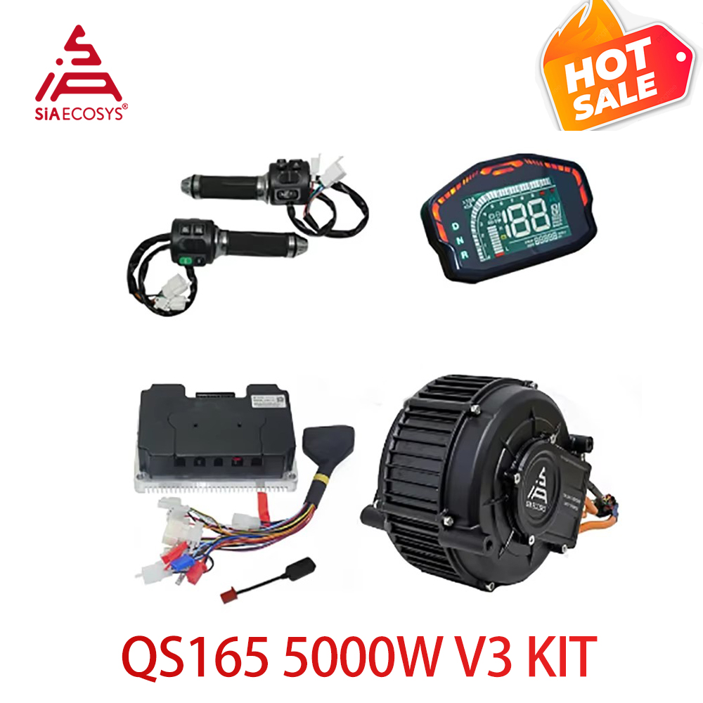 QS165 V2 5000 W 72 V Mittelauf – Mid Drive Motor Kit 72V 5000W Bewertung und Preis