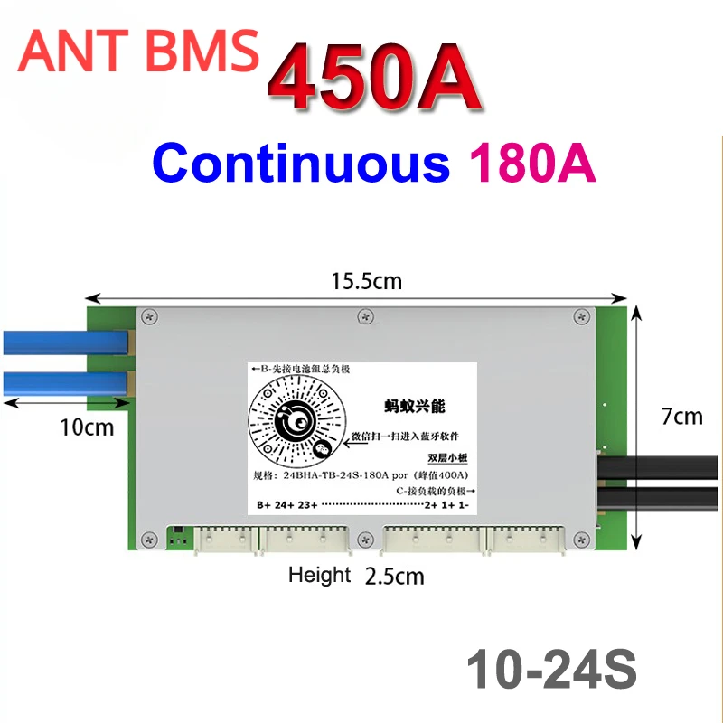 Ant Smart BMS Bluetooth-Balanc – Smart Bms 24S 200A Bluetooth Lifepo4 Bewertung und Preis