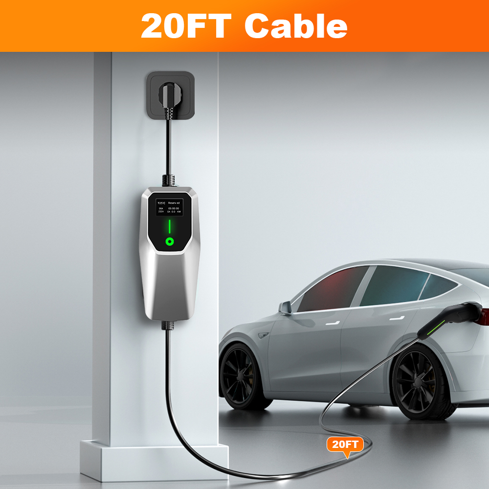 Junsun 32A Level 1&2 EV-Ladege – J1772 Evse 32A Level 2 Charger Bewertung und Preis