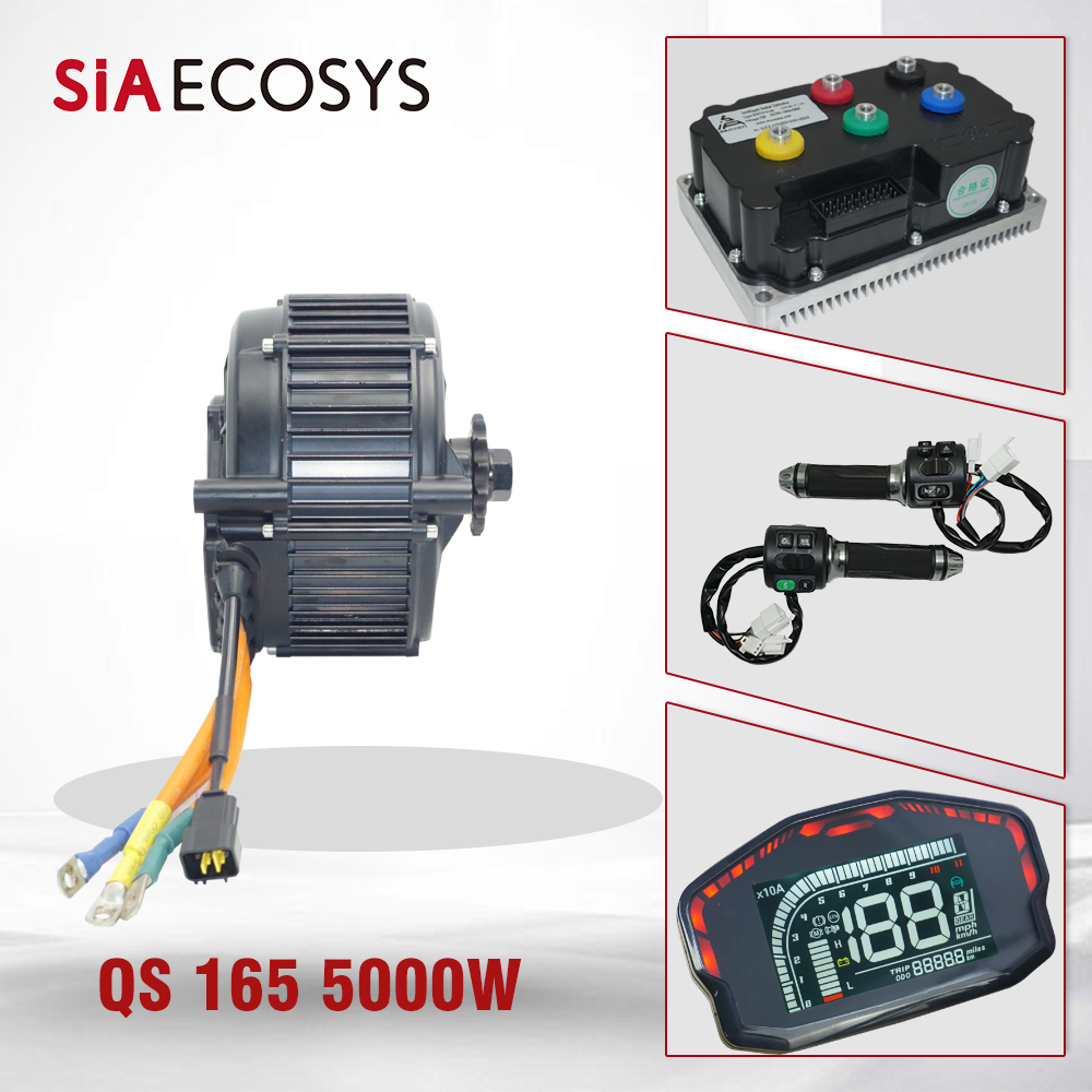 QSMOTOR QS165 V2 5000W 72V 35H – Mid Drive Motor Kit 72V 5000W Bewertung und Preis