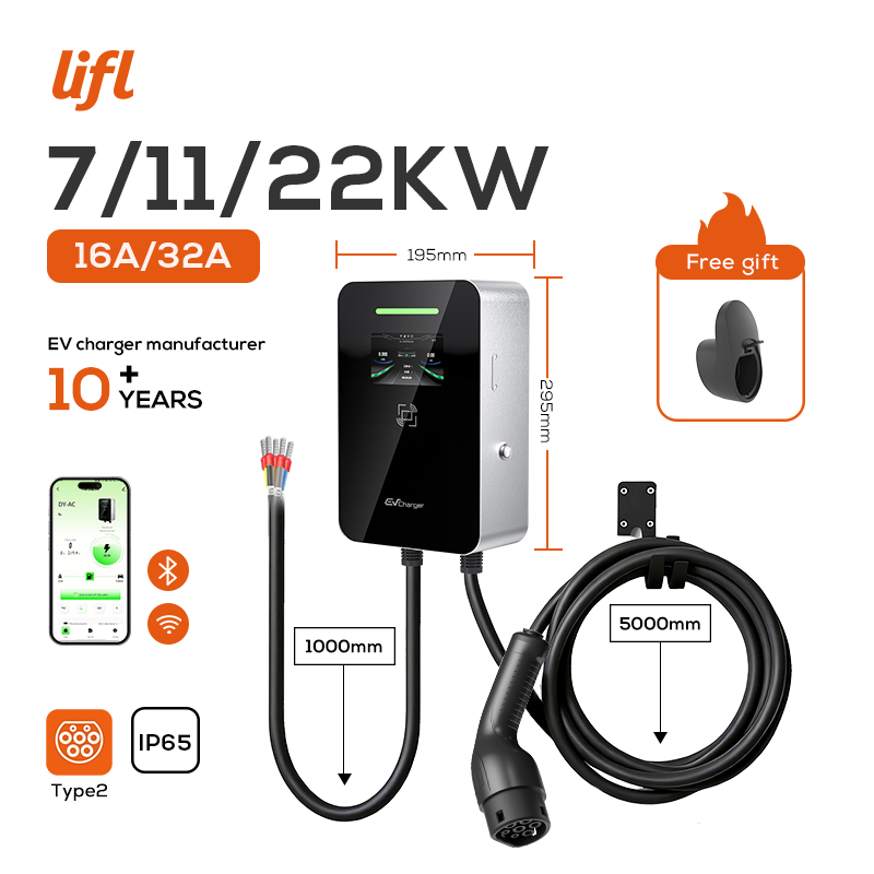 Lifl 7KW 11KW 22KW 3-Phasen Wa – Ev Charger Type 2 22Kw 32A 3 Phase Bewertung und Preis